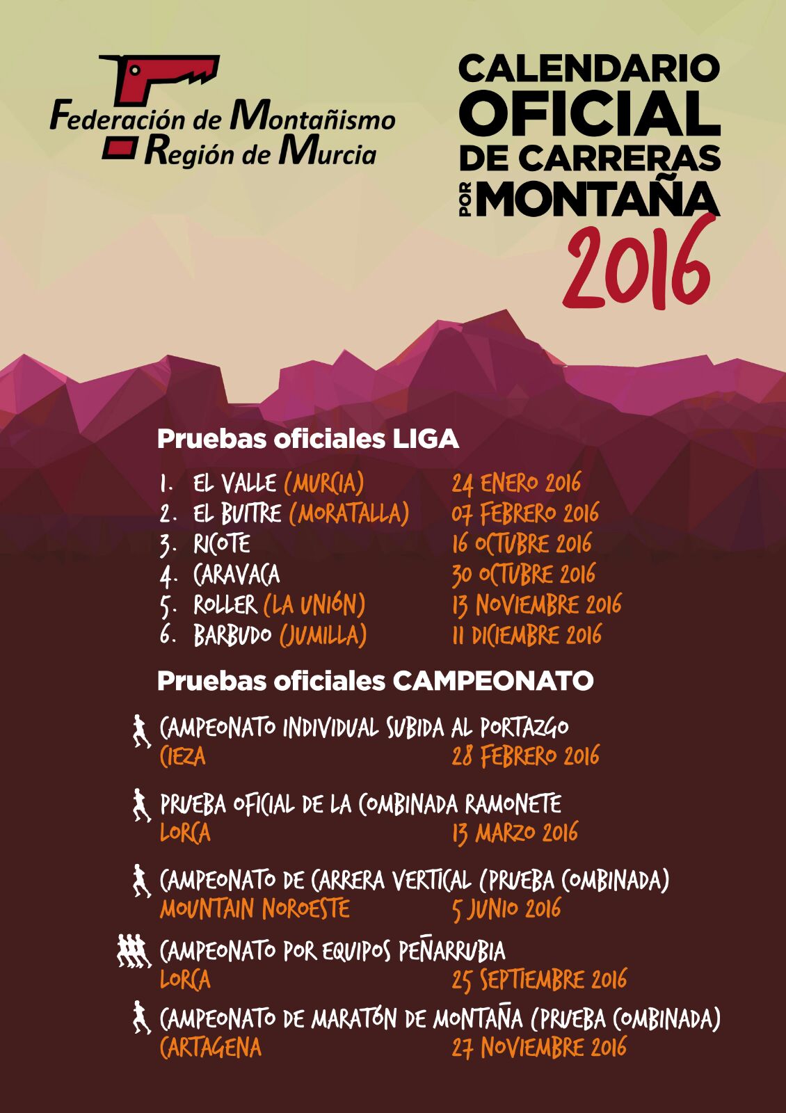 Cartel Liga CXM 2016