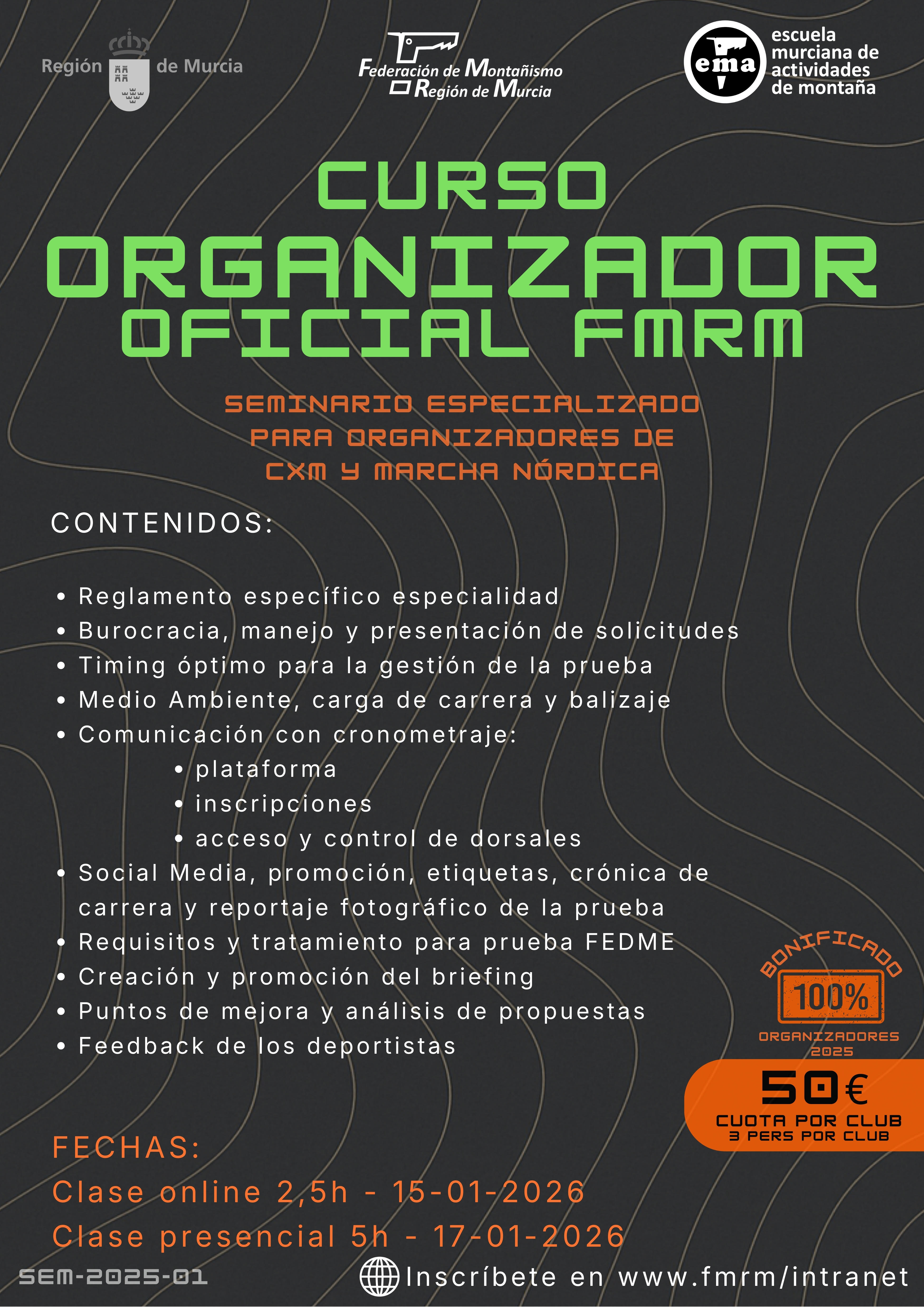 SEM 2026 01 Organizador Oficial FMRM